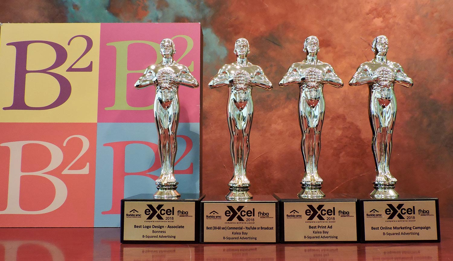 B-Squared Advertising Takes Home Four Excel Awards