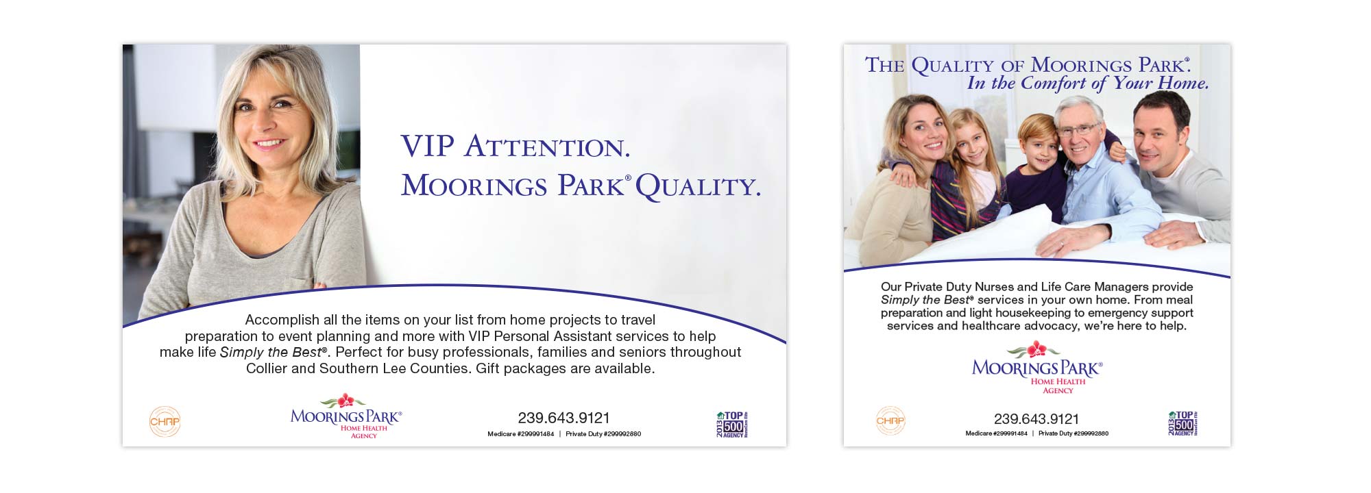 Moorings Park Home Health Agency Ad